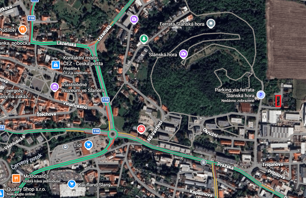 Prodej pozemku 975 m², Slaný, Středočeský kraj Prodej pozemku 975 m², Slaný, Středočeský kraj