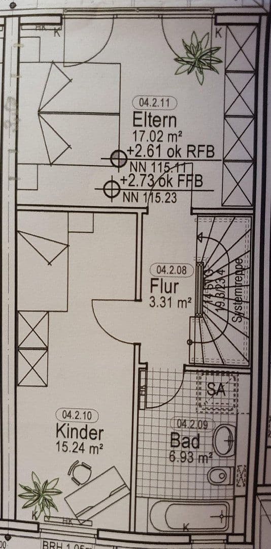 Prodej domu 119 m², pozemek 216 m², Helmut-Braun-Ring 2C, Rülzheim, Porýní-Falc Prodej domu 119 m², pozemek 216 m², Helmut-Braun-Ring 2C, Rülzheim, Porýní-Falc