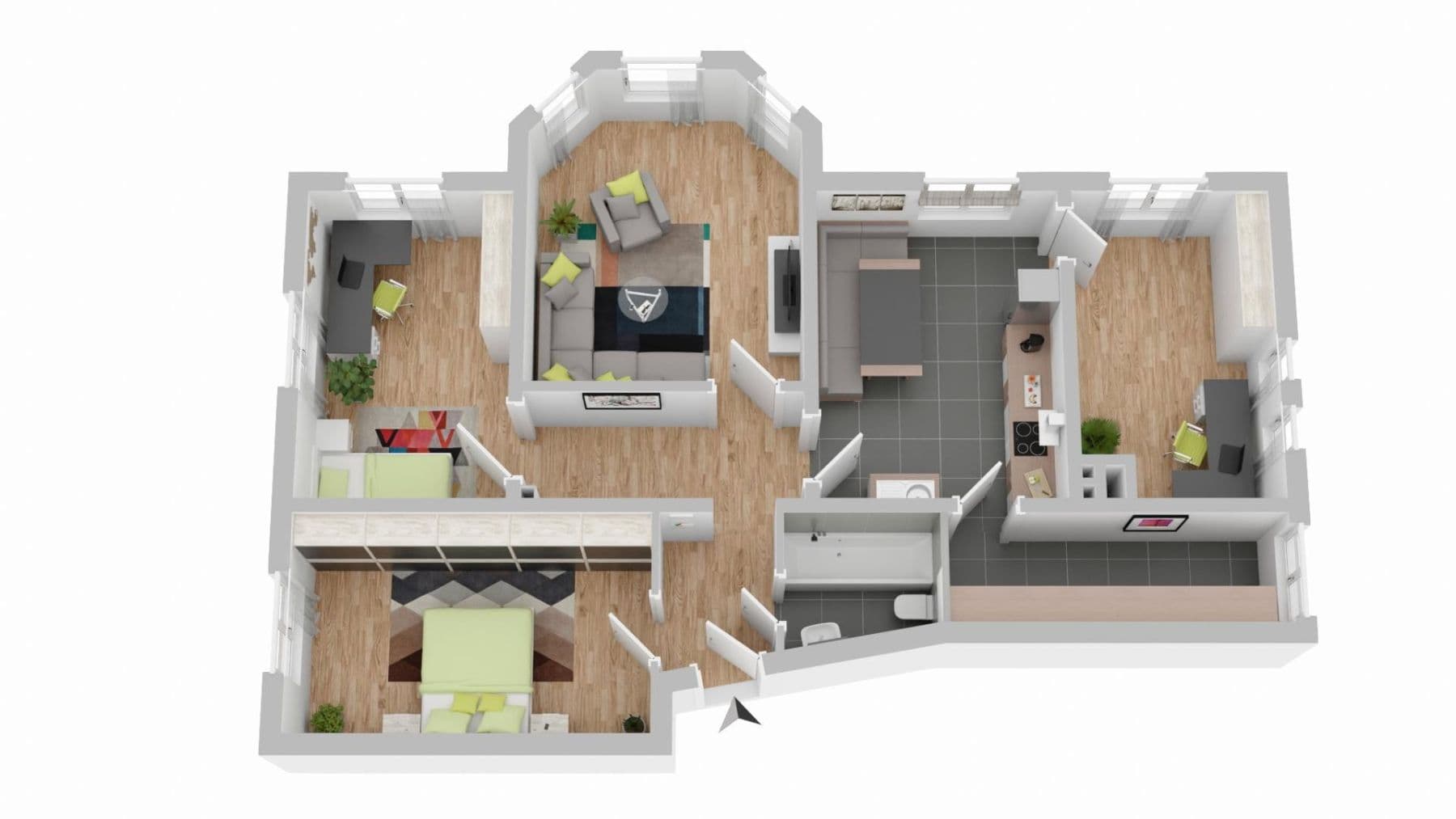 Pronájem bytu 4+1 96 m², Friedhofstraße 10, Hamburg, Hamburg Pronájem bytu 4+1 96 m², Friedhofstraße 10, Hamburg, Hamburg