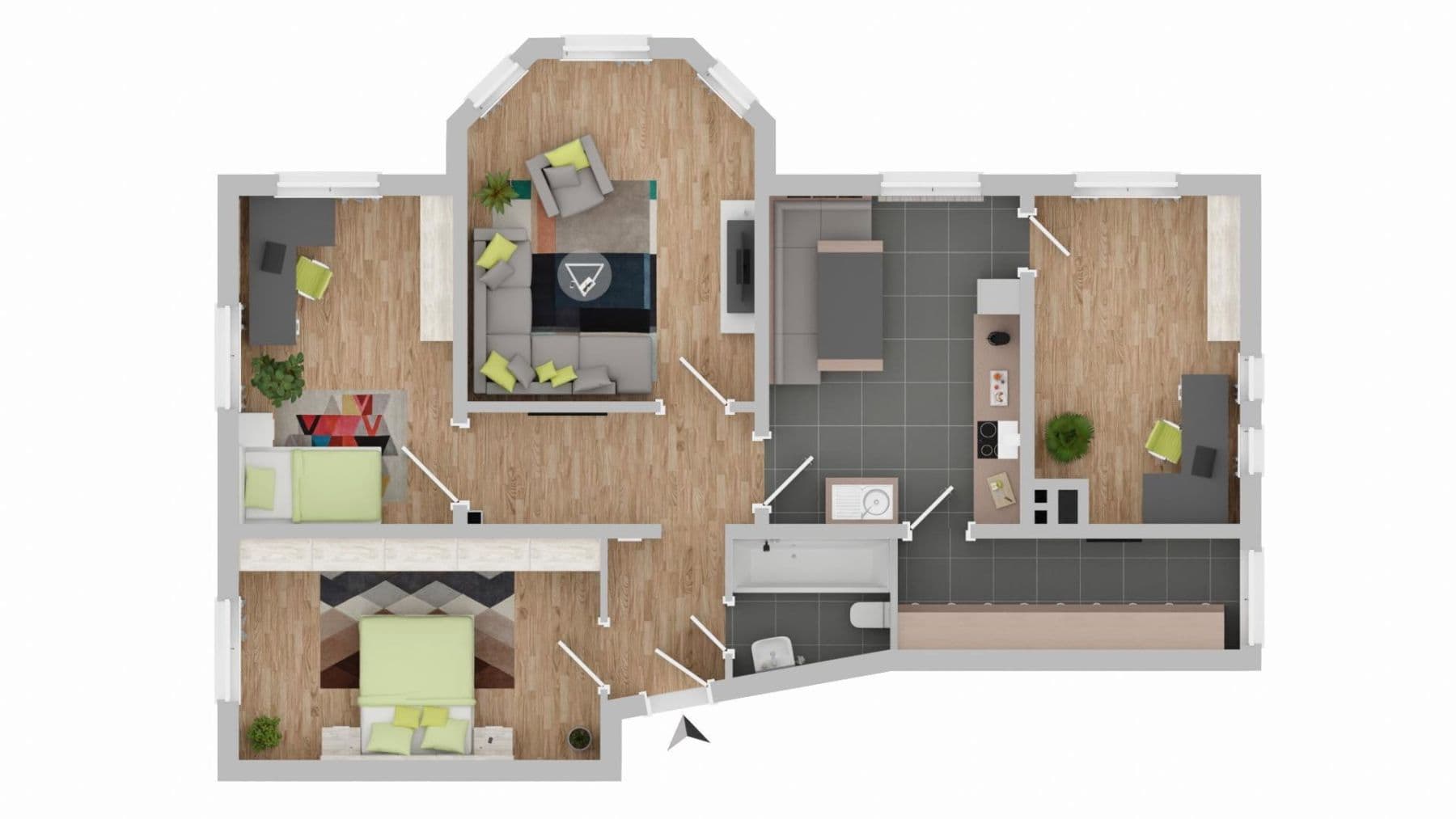 Pronájem bytu 4+1 96 m², Friedhofstraße 10, Hamburg, Hamburg Pronájem bytu 4+1 96 m², Friedhofstraße 10, Hamburg, Hamburg
