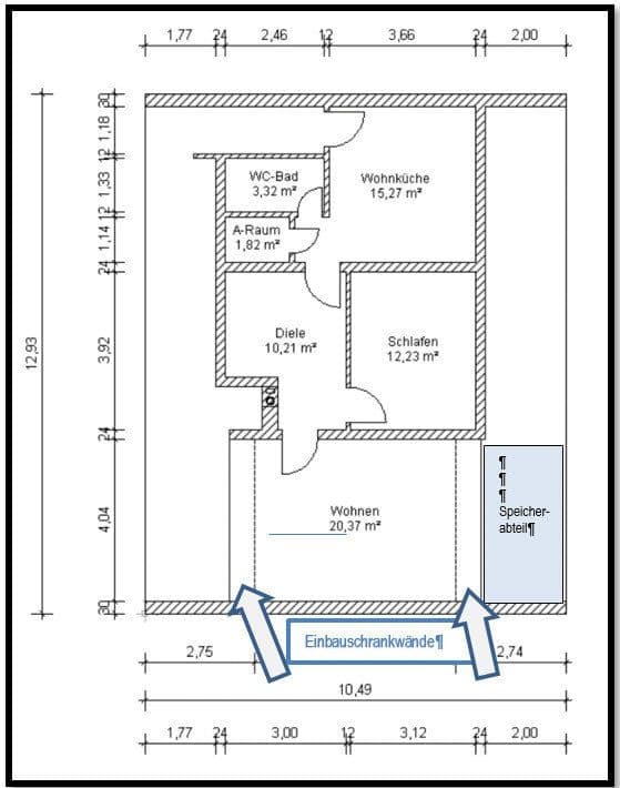 Pronájem bytu 2+kk 65 m², Thaining, Bavorsko Pronájem bytu 2+kk 65 m², Thaining, Bavorsko