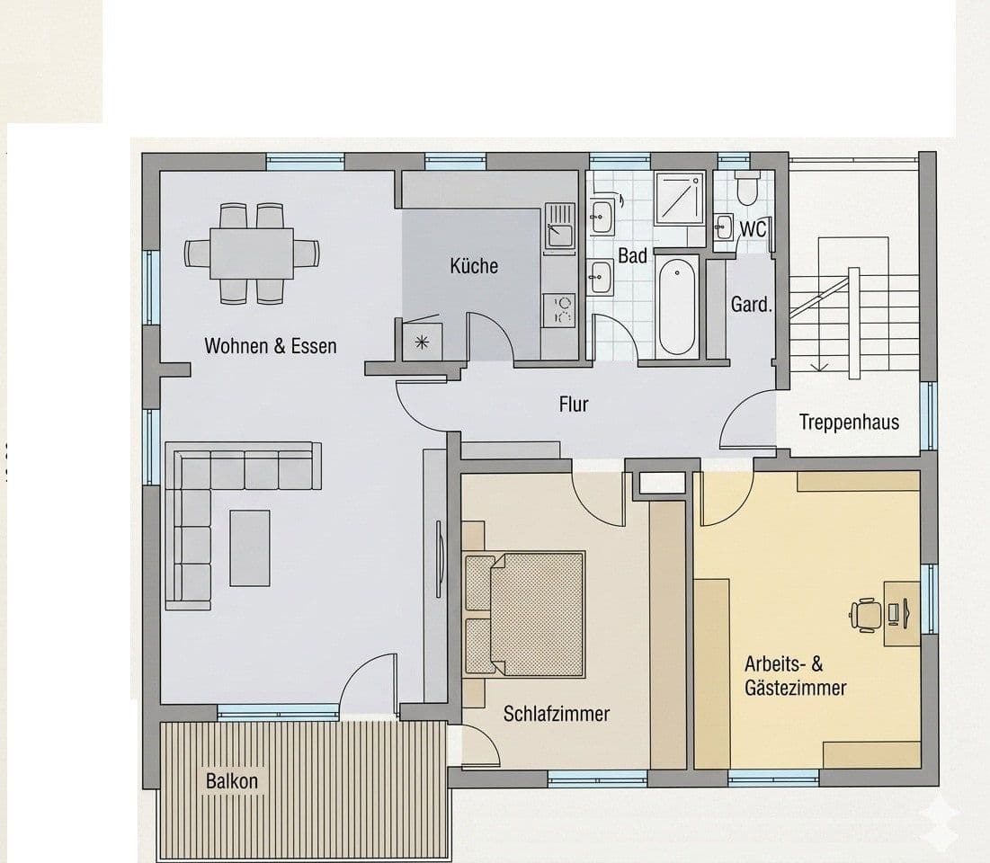Pronájem bytu 3+kk 100 m², Maierhof 12, Denkendorf, Bádensko-Württembersko Pronájem bytu 3+kk 100 m², Maierhof 12, Denkendorf, Bádensko-Württembersko