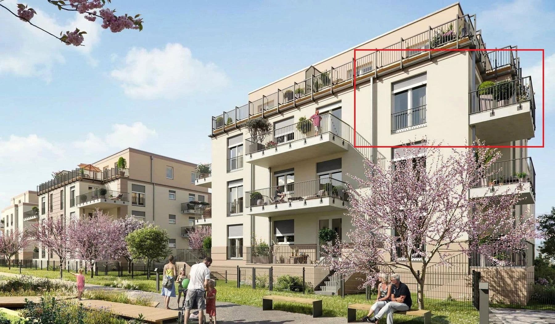 Pronájem bytu 3+1 87 m², Fischerstraße 28h, Zossen, Braniborsko Pronájem bytu 3+1 87 m², Fischerstraße 28h, Zossen, Braniborsko