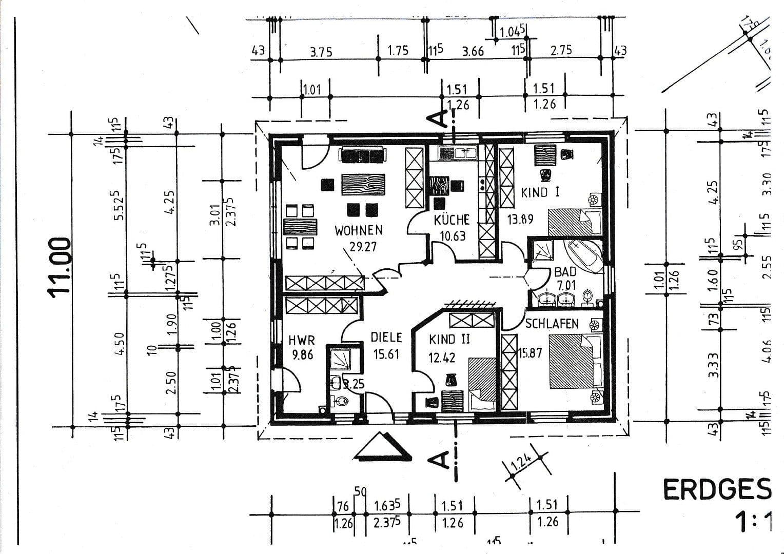 Prodej domu 118 m², pozemek 734 m², Mühbrook, Šlesvicko-Holštýnsko Prodej domu 118 m², pozemek 734 m², Mühbrook, Šlesvicko-Holštýnsko