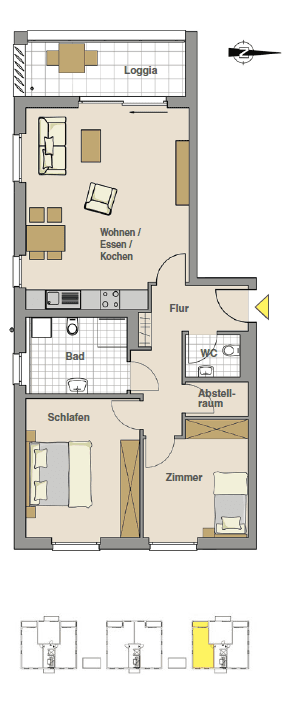Prodej bytu 3+1 81 m², Schweinfurt, Bavorsko Prodej bytu 3+1 81 m², Schweinfurt, Bavorsko