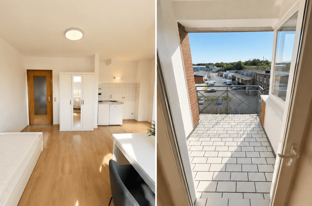 Pronájem bytu 1+1 27 m², Moltkestr. 7, Cáchy, Severní Porýní-Vestfálsko Pronájem bytu 1+1 27 m², Moltkestr. 7, Cáchy, Severní Porýní-Vestfálsko