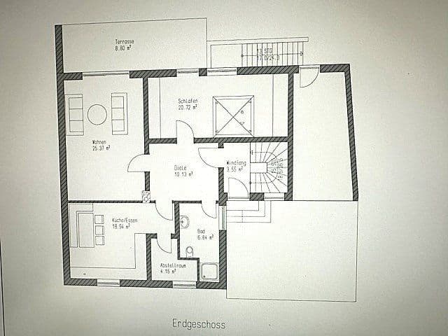 Pronájem bytu 2+1 95 m², Pförring, Bavorsko Pronájem bytu 2+1 95 m², Pförring, Bavorsko