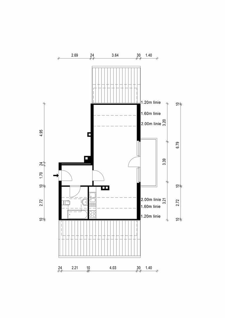 Pronájem bytu 1+1 41 m², Cáchy, Severní Porýní-Vestfálsko Pronájem bytu 1+1 41 m², Cáchy, Severní Porýní-Vestfálsko