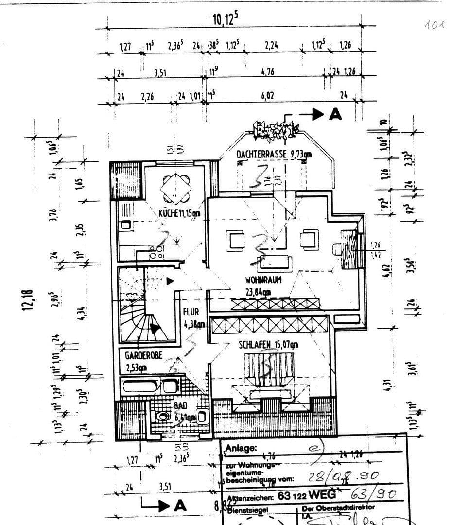 Prodej bytu 2+kk 67 m², Schlachthofstr. 7, Bochum, Severní Porýní-Vestfálsko Prodej bytu 2+kk 67 m², Schlachthofstr. 7, Bochum, Severní Porýní-Vestfálsko