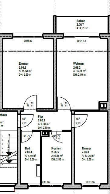 Pronájem bytu 3+1 60 m², Jahnring 35, Schleife - Slepo, Sasko Pronájem bytu 3+1 60 m², Jahnring 35, Schleife - Slepo, Sasko