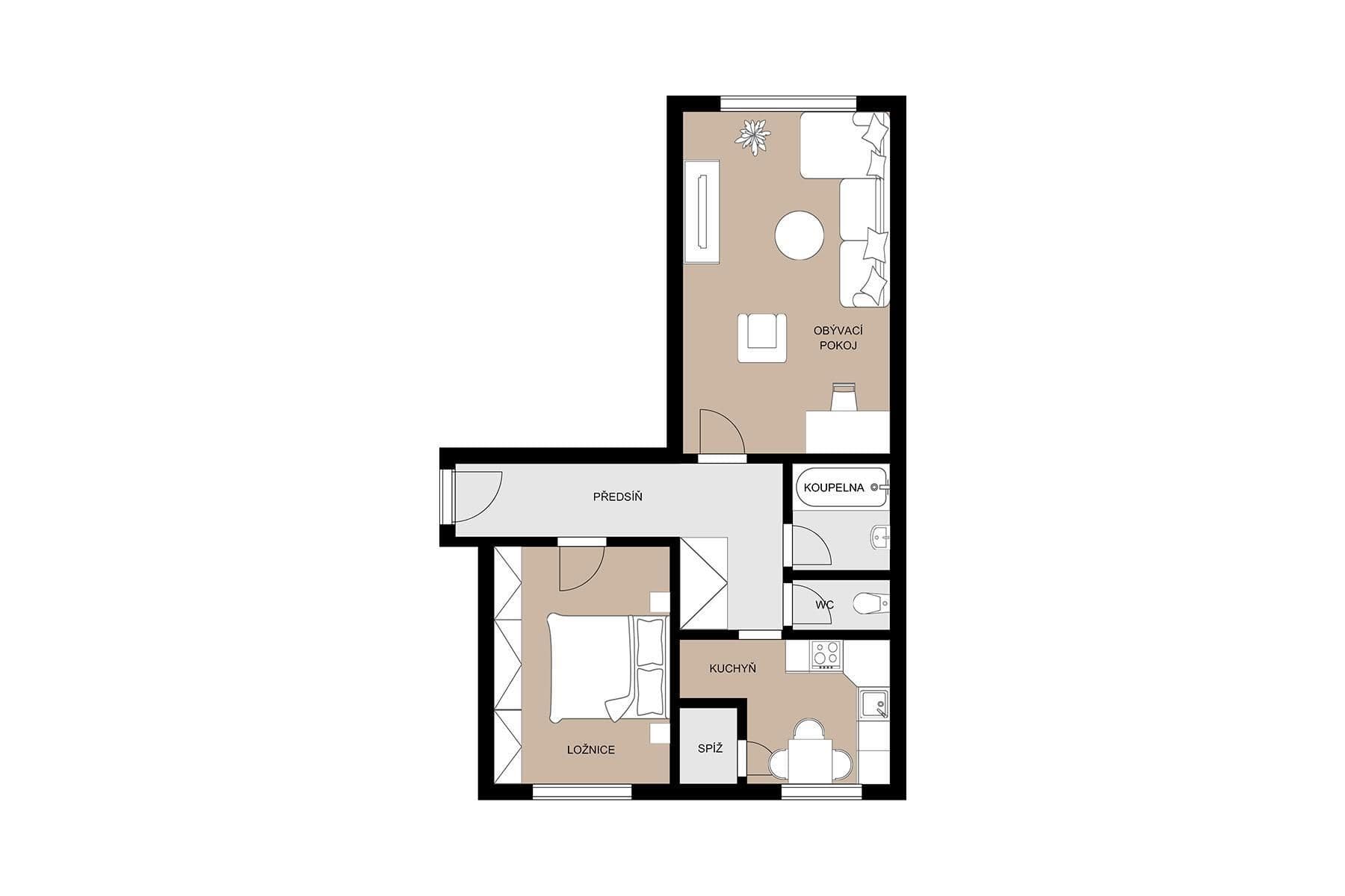 Prodej bytu 2+1 86 m², třída Osvobození, Příbram, Středočeský kraj Prodej bytu 2+1 86 m², třída Osvobození, Příbram, Středočeský kraj