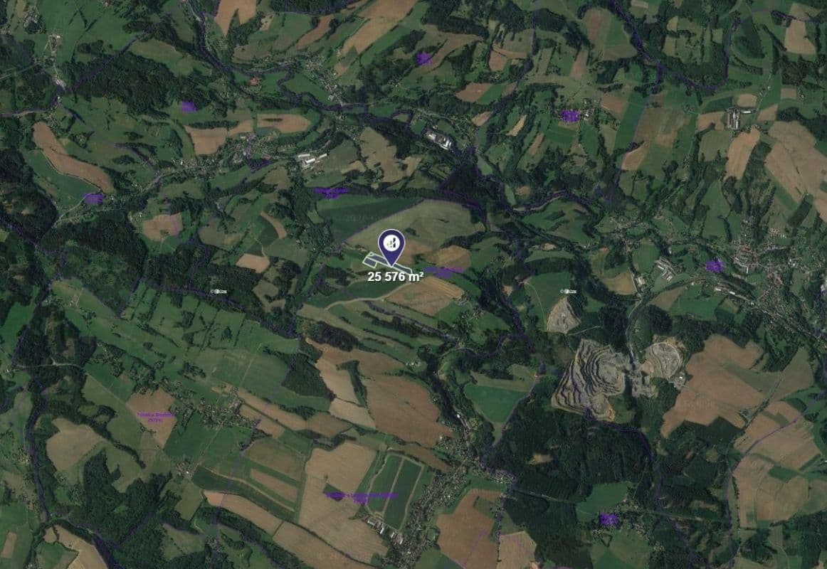 Prodej pozemku 25.576 m², Stružinec, Liberecký kraj Prodej pozemku 25.576 m², Stružinec, Liberecký kraj