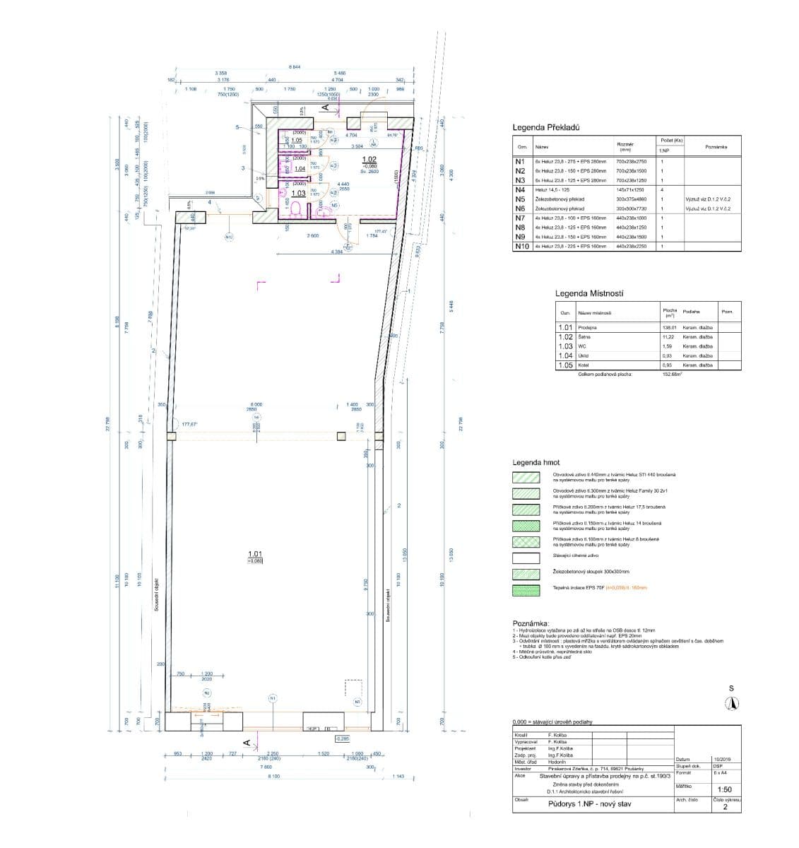 Prodej nebytového prostoru 160 m², Dolní Valy, Hodonín, Jihomoravský kraj Prodej nebytového prostoru 160 m², Dolní Valy, Hodonín, Jihomoravský kraj