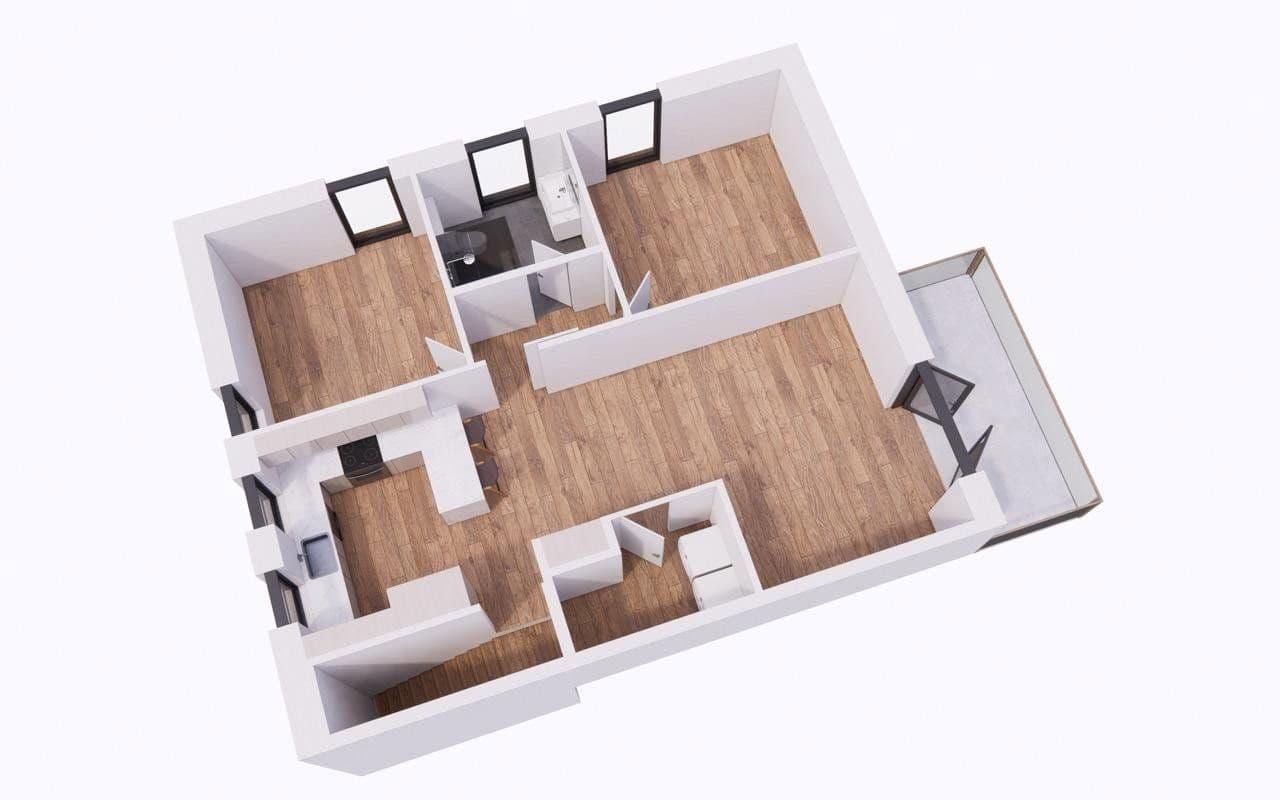 Pronájem bytu 3+1 84 m², Peter-Otto-Meyer-Weg 1, Bispingen, Dolní Sasko Pronájem bytu 3+1 84 m², Peter-Otto-Meyer-Weg 1, Bispingen, Dolní Sasko