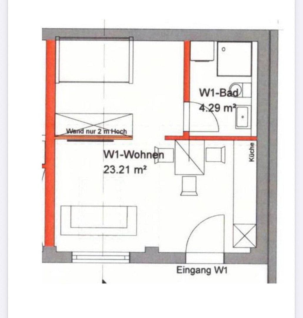 Pronájem bytu 1+kk 28 m², Ettlinger Str. 11, Karlsruhe, Bádensko-Württembersko Pronájem bytu 1+kk 28 m², Ettlinger Str. 11, Karlsruhe, Bádensko-Württembersko