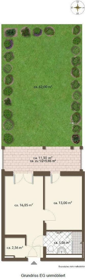 Pronájem bytu 2+1 41 m², Frühlingsplatz.2, Karlsfeld, Bavorsko Pronájem bytu 2+1 41 m², Frühlingsplatz.2, Karlsfeld, Bavorsko