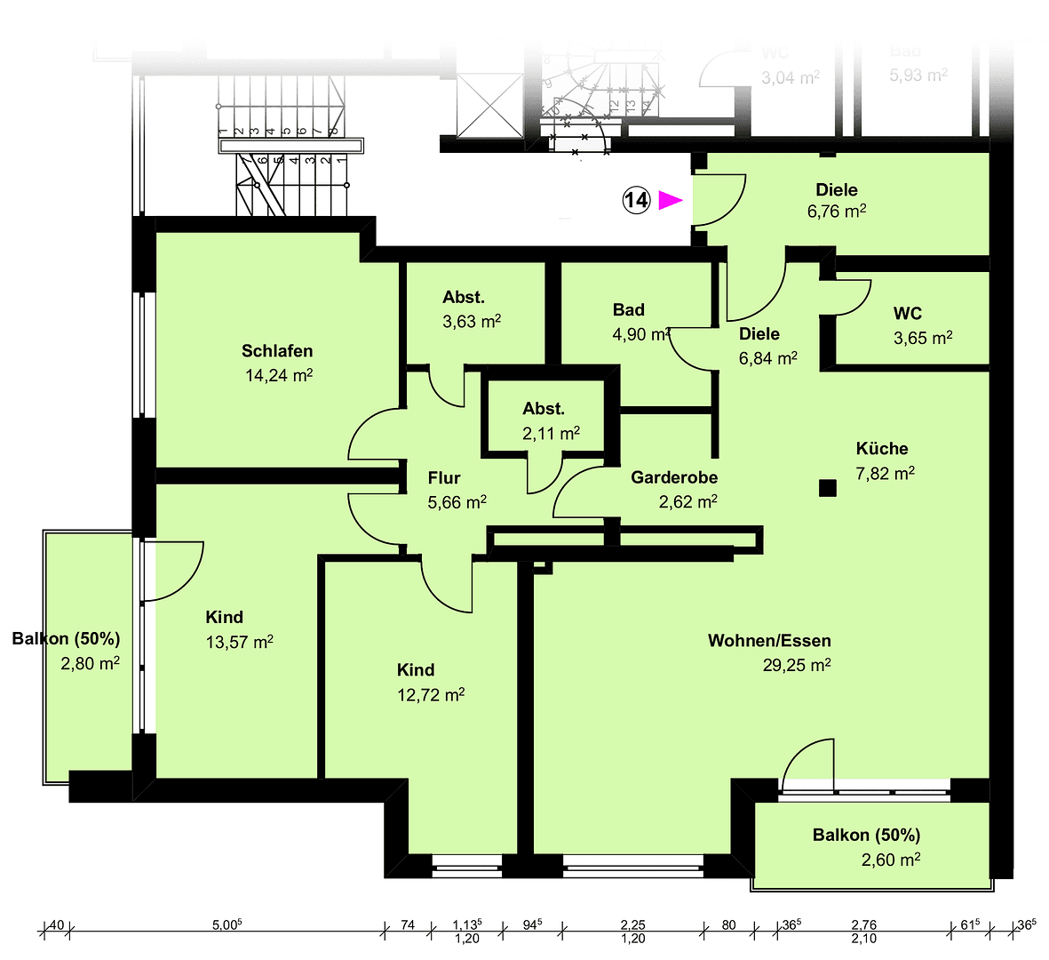 Prodej bytu 4+1 115 m², Goethestraße 56, Düsseldorf, Severní Porýní-Vestfálsko Prodej bytu 4+1 115 m², Goethestraße 56, Düsseldorf, Severní Porýní-Vestfálsko