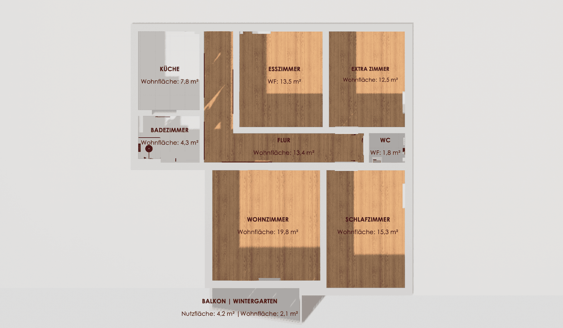Prodej bytu 4+1 91 m², Lützowstraße 3, Augsburg Lechhausen, Bavorsko Prodej bytu 4+1 91 m², Lützowstraße 3, Augsburg Lechhausen, Bavorsko