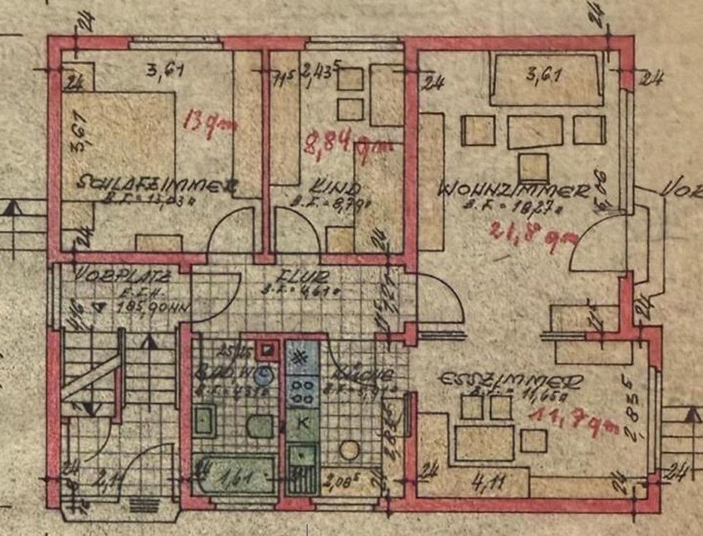 Pronájem bytu 3+1 67 m², Heilbronn, Bádensko-Württembersko Pronájem bytu 3+1 67 m², Heilbronn, Bádensko-Württembersko