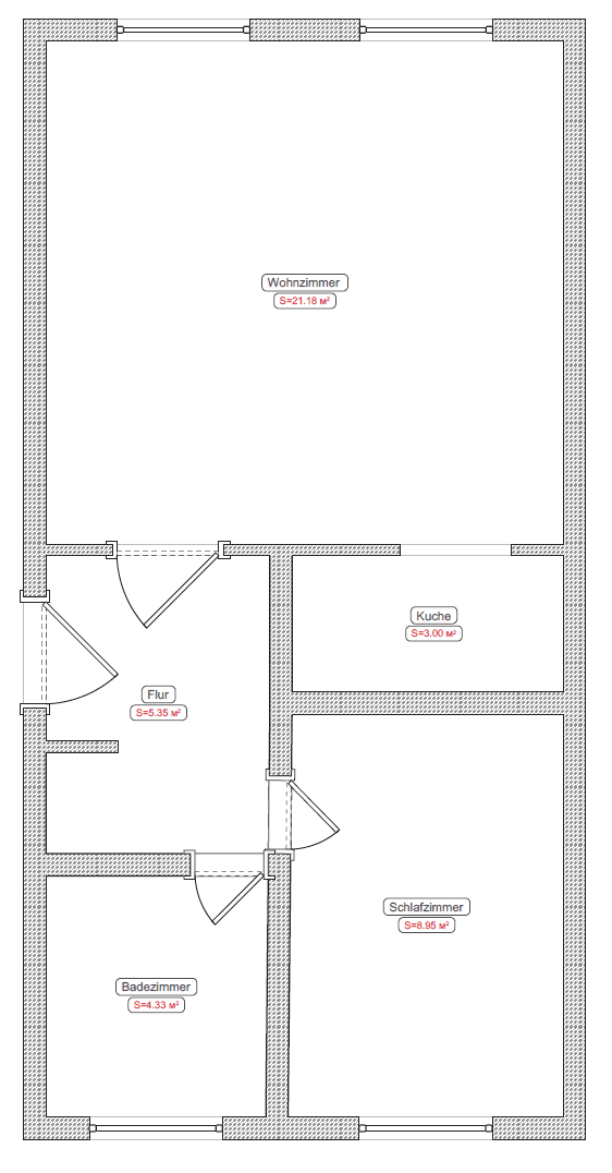 Pronájem bytu 2+1 43 m², Antonstraße 22, Plauen, Sasko Pronájem bytu 2+1 43 m², Antonstraße 22, Plauen, Sasko
