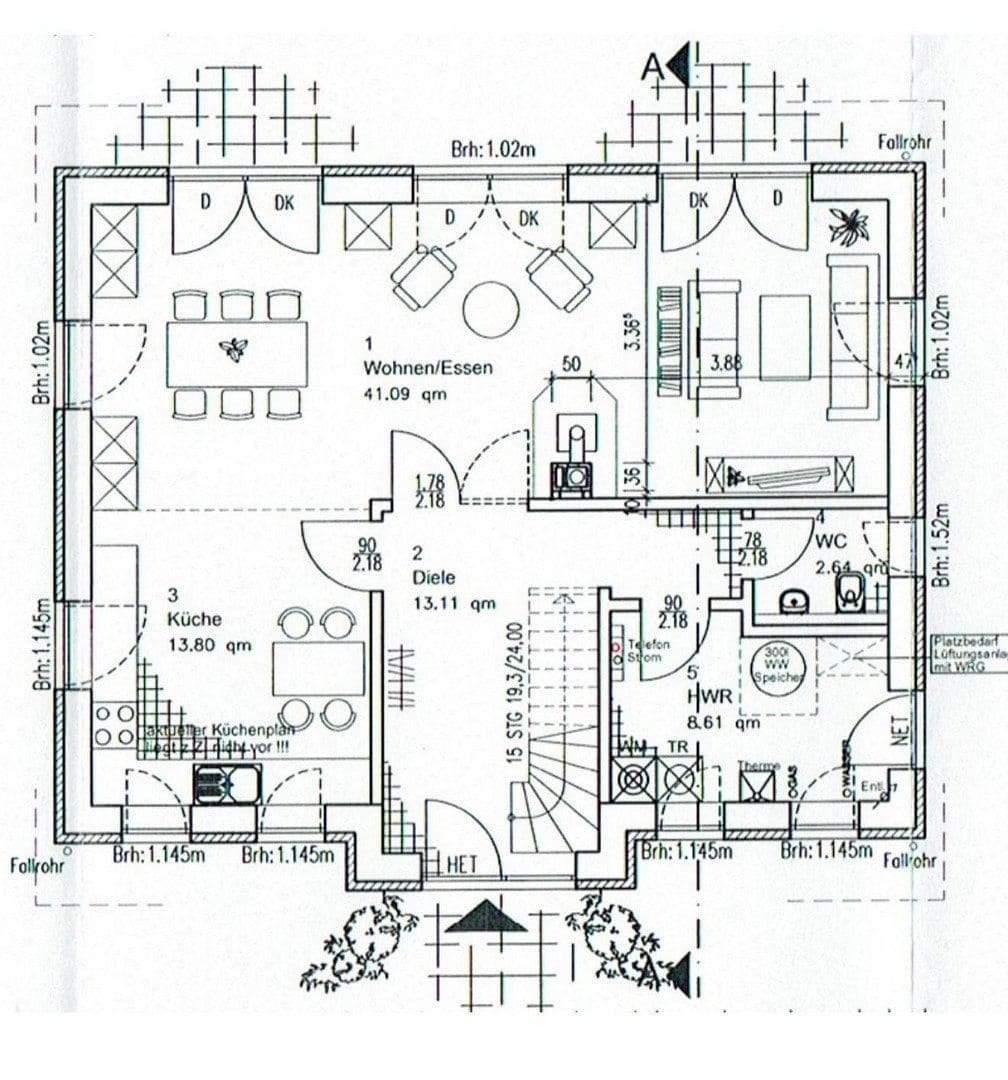 Pronájem domu 145 m², pozemek 700 m², Hasenkrug, Šlesvicko-Holštýnsko Pronájem domu 145 m², pozemek 700 m², Hasenkrug, Šlesvicko-Holštýnsko