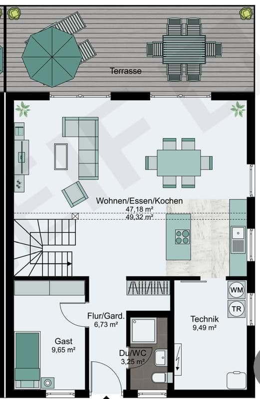Pronájem domu 157 m², pozemek 400 m², Hurlacher str 28a, Langerringen, Bavorsko Pronájem domu 157 m², pozemek 400 m², Hurlacher str 28a, Langerringen, Bavorsko