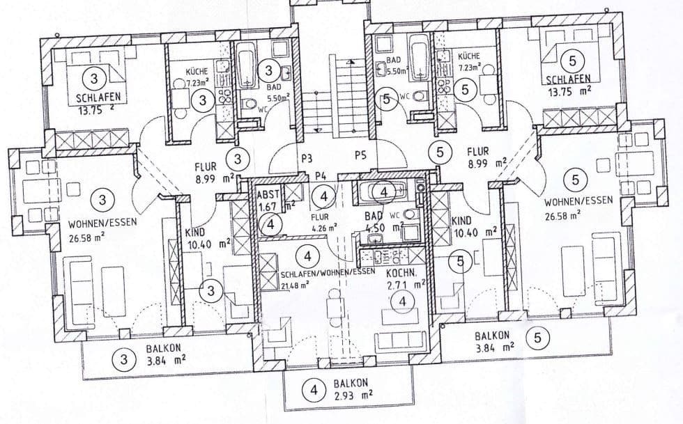 Pronájem bytu 1+1 37 m², Gunzenleestraße 65, Kissing, Bavorsko Pronájem bytu 1+1 37 m², Gunzenleestraße 65, Kissing, Bavorsko