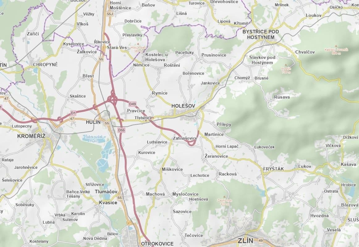 Prodej pozemku 12.223 m², Holešov, Zlínský kraj Prodej pozemku 12.223 m², Holešov, Zlínský kraj