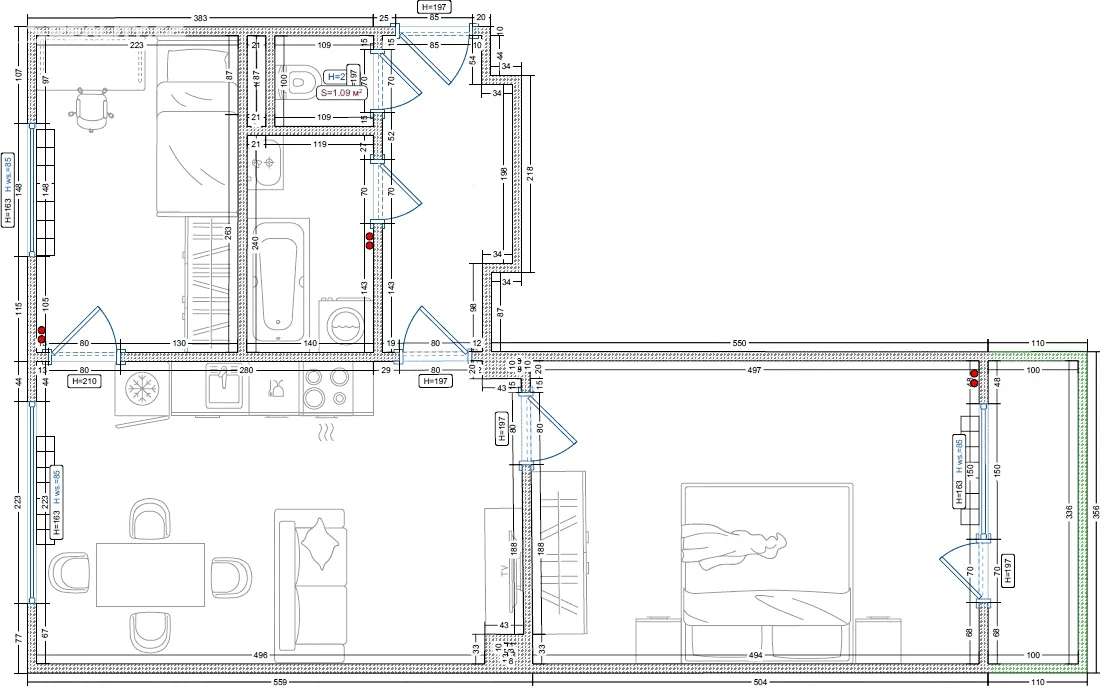 Pronájem bytu 3+kk 56 m², Riegrova, Jihlava, Kraj Vysočina Pronájem bytu 3+kk 56 m², Riegrova, Jihlava, Kraj Vysočina