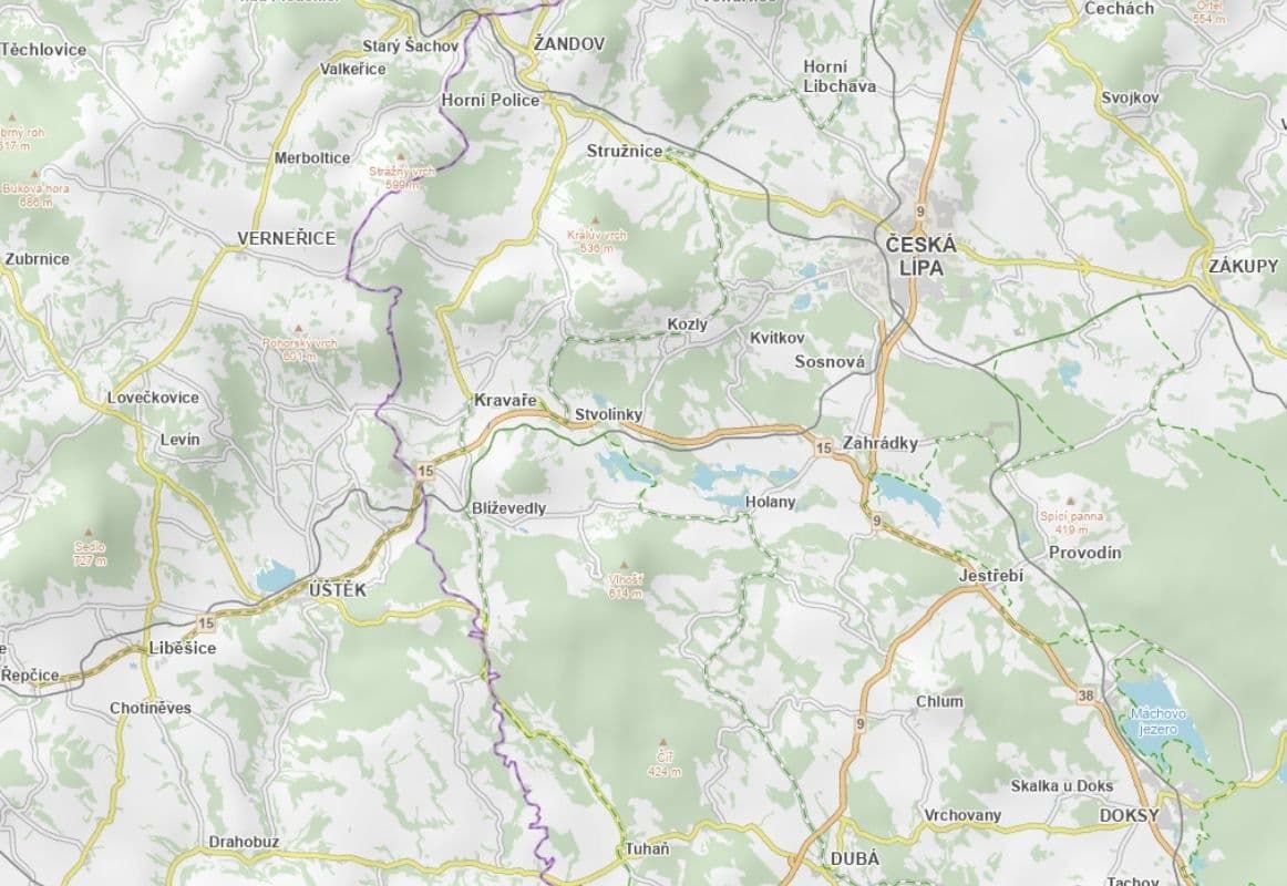 Prodej pozemku 2.026 m², Kravaře, Liberecký kraj Prodej pozemku 2.026 m², Kravaře, Liberecký kraj