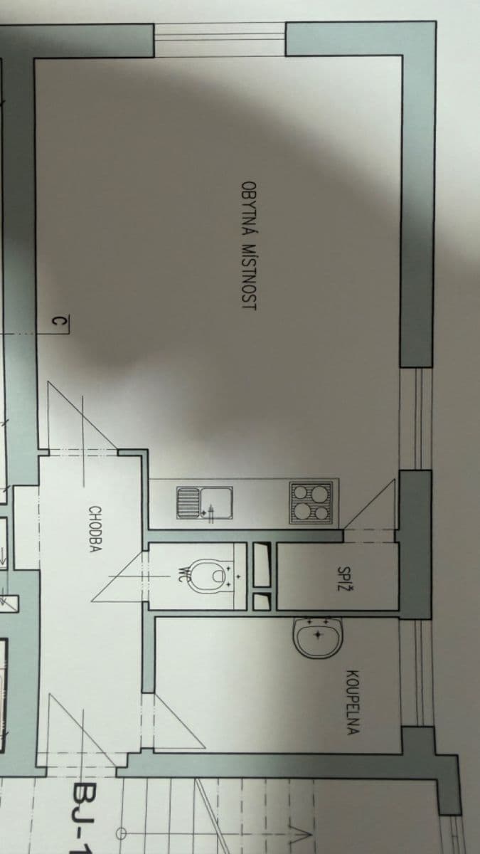 Pronájem bytu 1+kk 33 m², Divišov, Středočeský kraj Pronájem bytu 1+kk 33 m², Divišov, Středočeský kraj
