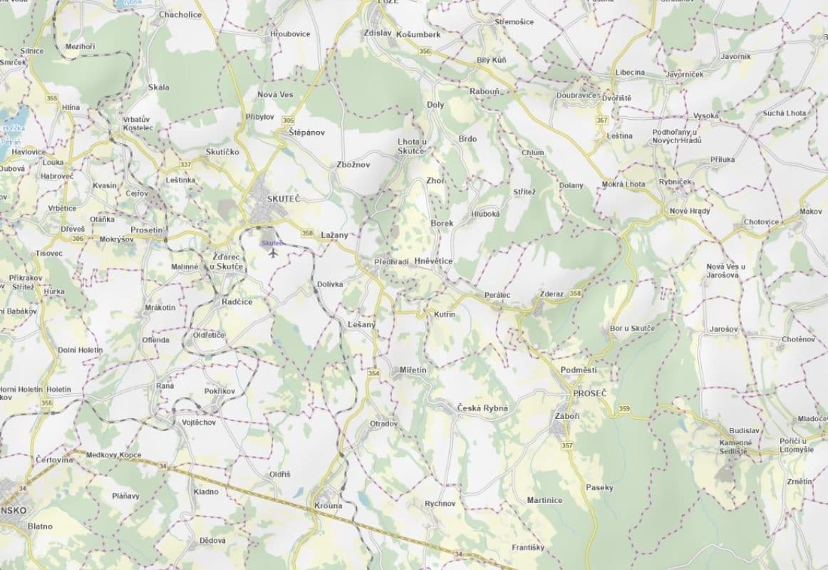 Prodej pozemku 1.117 m², Skuteč, Pardubický kraj Prodej pozemku 1.117 m², Skuteč, Pardubický kraj