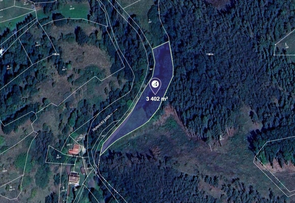 Prodej pozemku 3.402 m², Kamenec, Plzeňský kraj Prodej pozemku 3.402 m², Kamenec, Plzeňský kraj