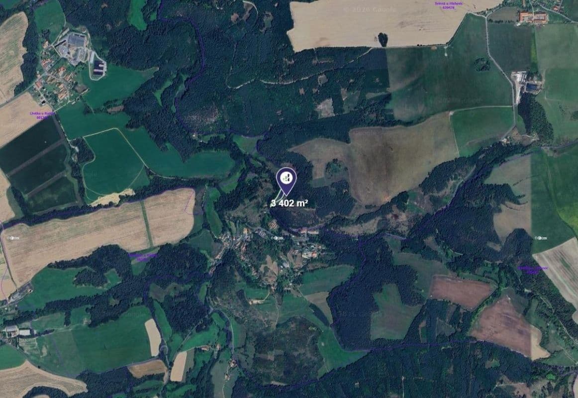 Prodej pozemku 3.402 m², Kamenec, Plzeňský kraj Prodej pozemku 3.402 m², Kamenec, Plzeňský kraj