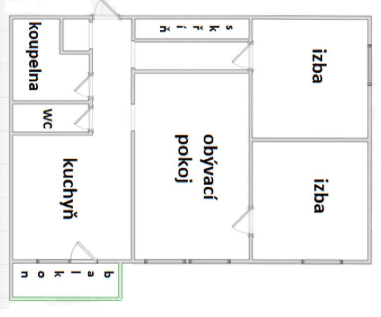 Prodej bytu 3+1 74 m², Kunětická, Pardubice, Pardubický kraj Prodej bytu 3+1 74 m², Kunětická, Pardubice, Pardubický kraj