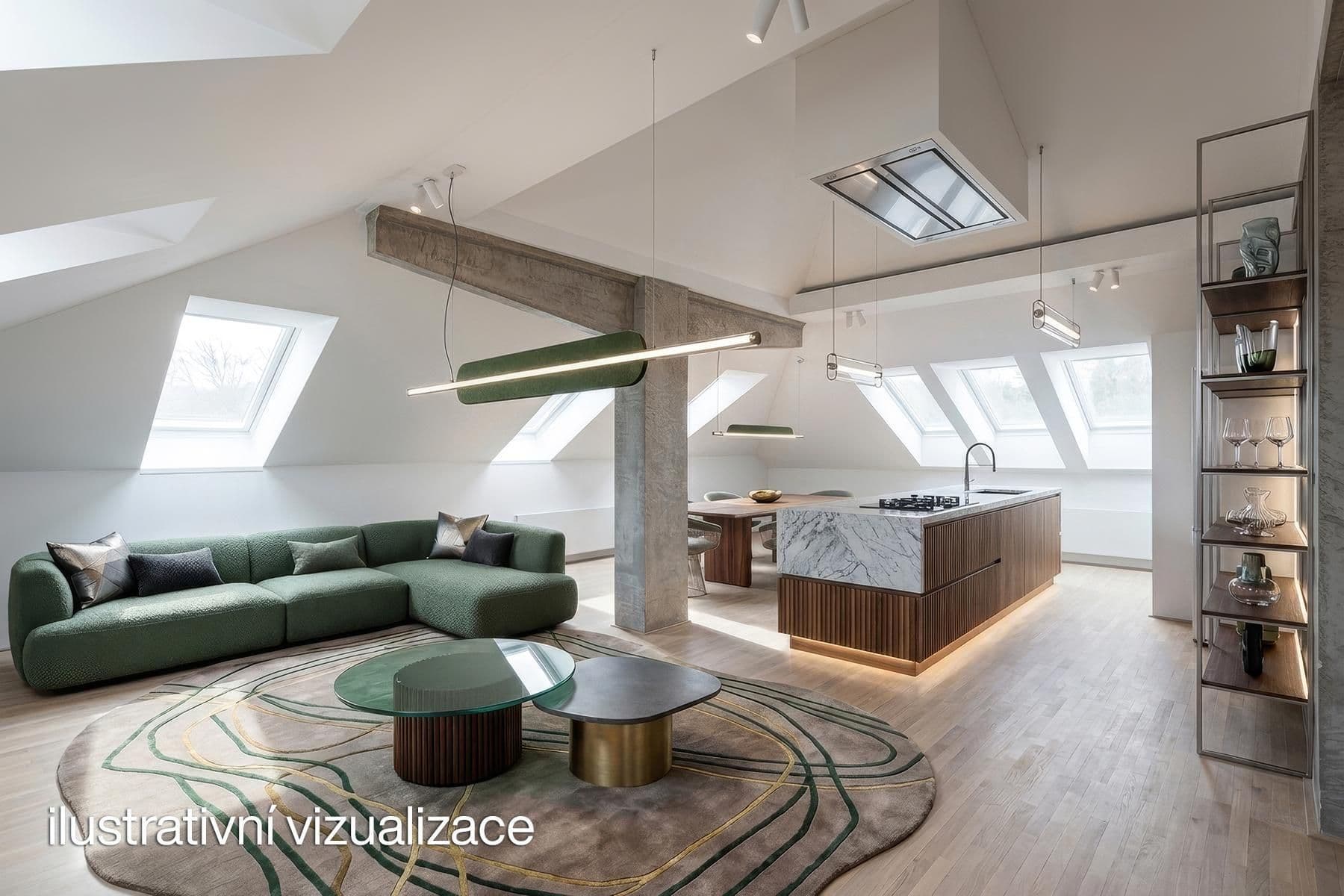 Prodej bytu 3+kk 143 m², Na Vlčovce, Praha, Praha Prodej bytu 3+kk 143 m², Na Vlčovce, Praha, Praha