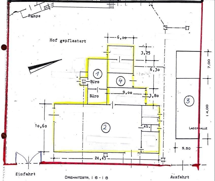 Prodej nebytového prostoru 1.450 m², Eberswalde, Braniborsko Prodej nebytového prostoru 1.450 m², Eberswalde, Braniborsko