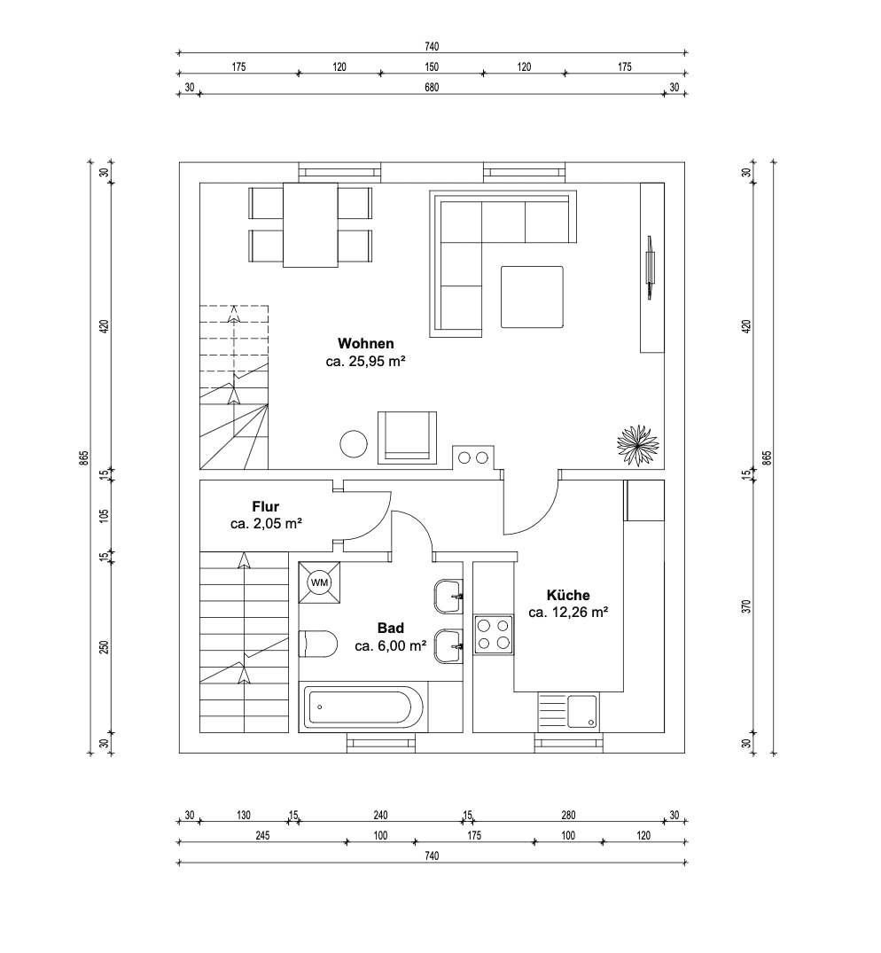 Prodej bytu 2+kk 68 m², Neu-Isenburg, Hessen Prodej bytu 2+kk 68 m², Neu-Isenburg, Hessen