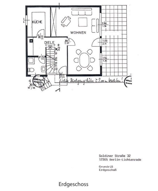 Prodej domu 107 m², pozemek 411 m², Soldiner Straße 32, Berlin, Berlín Prodej domu 107 m², pozemek 411 m², Soldiner Straße 32, Berlin, Berlín
