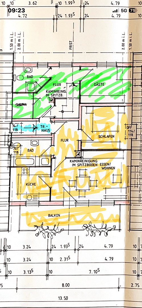 Pronájem bytu 2+1 62 m², Heidestraße 14, Friolzheim, Bádensko-Württembersko Pronájem bytu 2+1 62 m², Heidestraße 14, Friolzheim, Bádensko-Württembersko