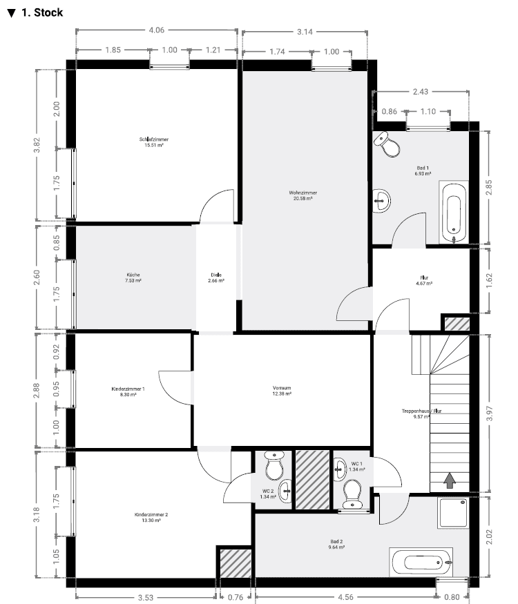 Prodej domu 286 m², pozemek 154 m², Külsheim, Bádensko-Württembersko Prodej domu 286 m², pozemek 154 m², Külsheim, Bádensko-Württembersko