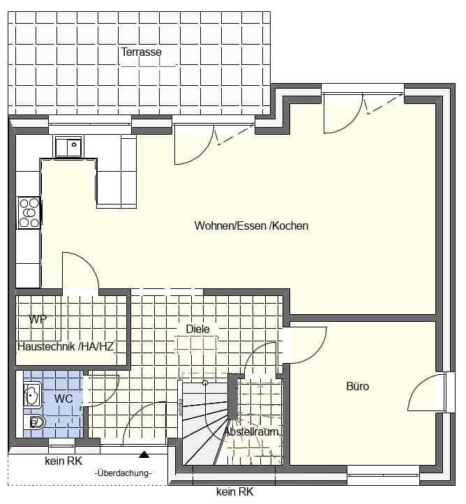 Pronájem domu 158 m², pozemek 307 m², Sternkamp 20, Münster, Severní Porýní-Vestfálsko Pronájem domu 158 m², pozemek 307 m², Sternkamp 20, Münster, Severní Porýní-Vestfálsko