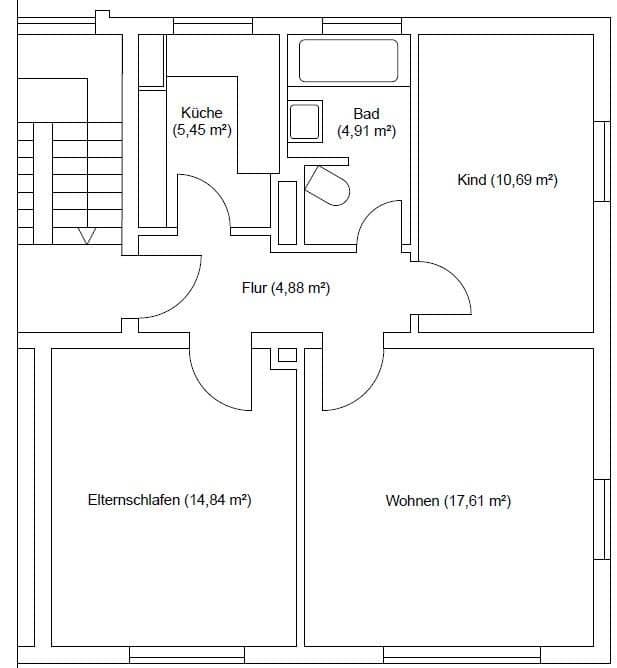 Pronájem bytu 3+1 57 m², Stolpmünder Str. 23, Glückstadt, Šlesvicko-Holštýnsko Pronájem bytu 3+1 57 m², Stolpmünder Str. 23, Glückstadt, Šlesvicko-Holštýnsko