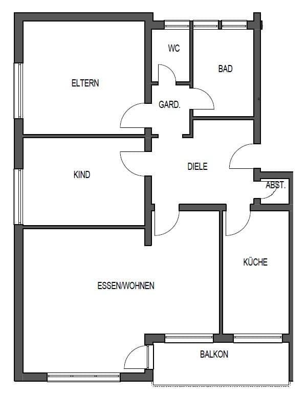 Prodej bytu 3+1 101 m², Goldbach, Bavorsko Prodej bytu 3+1 101 m², Goldbach, Bavorsko