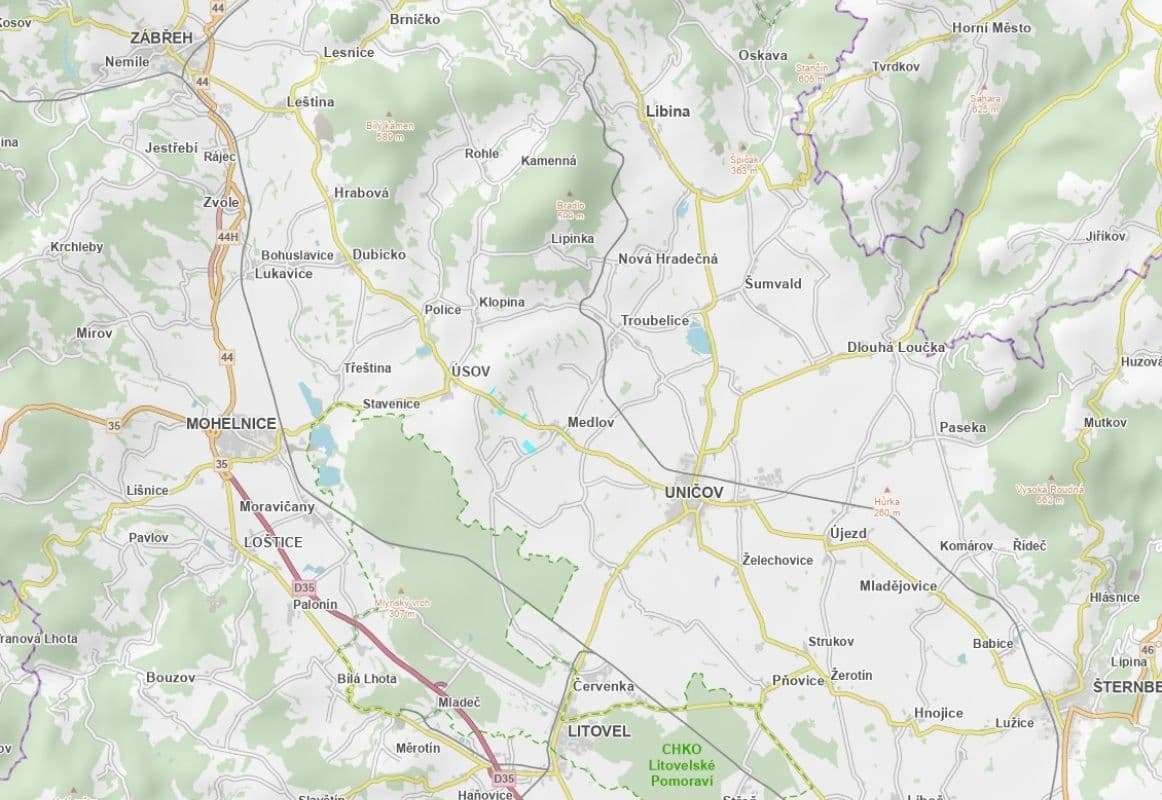 Prodej pozemku 26.174 m², Medlov, Olomoucký kraj Prodej pozemku 26.174 m², Medlov, Olomoucký kraj