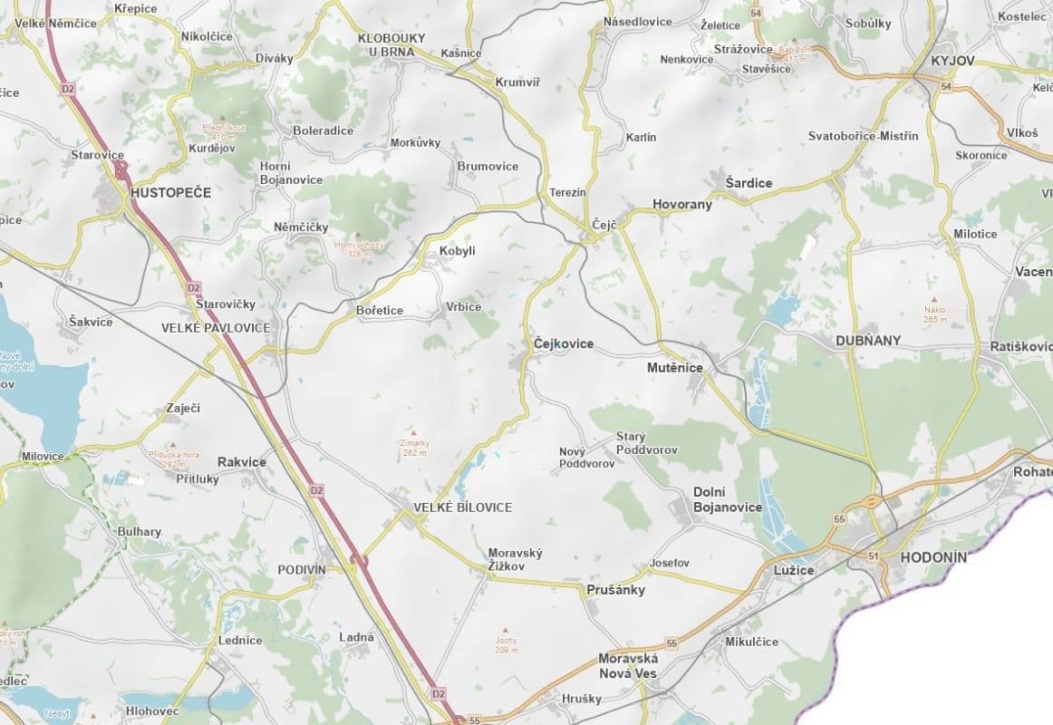 Prodej pozemku 8.646 m², Čejkovice, Jihomoravský kraj Prodej pozemku 8.646 m², Čejkovice, Jihomoravský kraj