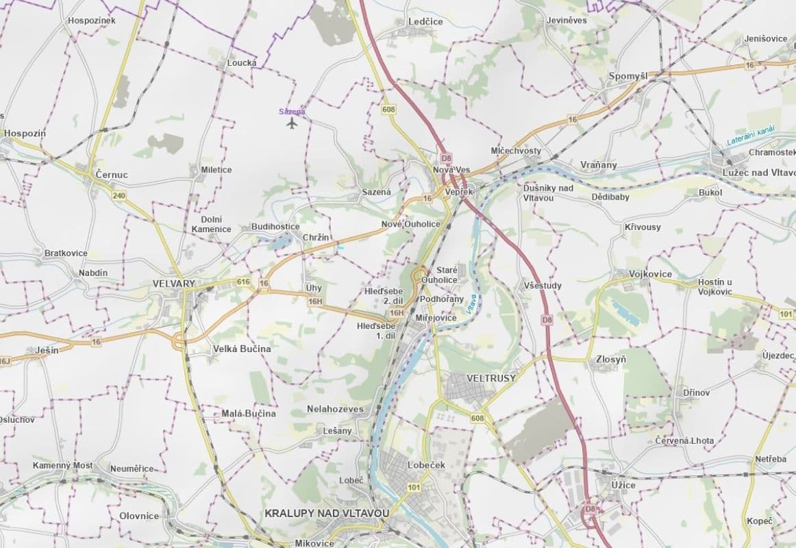 Prodej pozemku 1.361 m², Sazená, Středočeský kraj Prodej pozemku 1.361 m², Sazená, Středočeský kraj