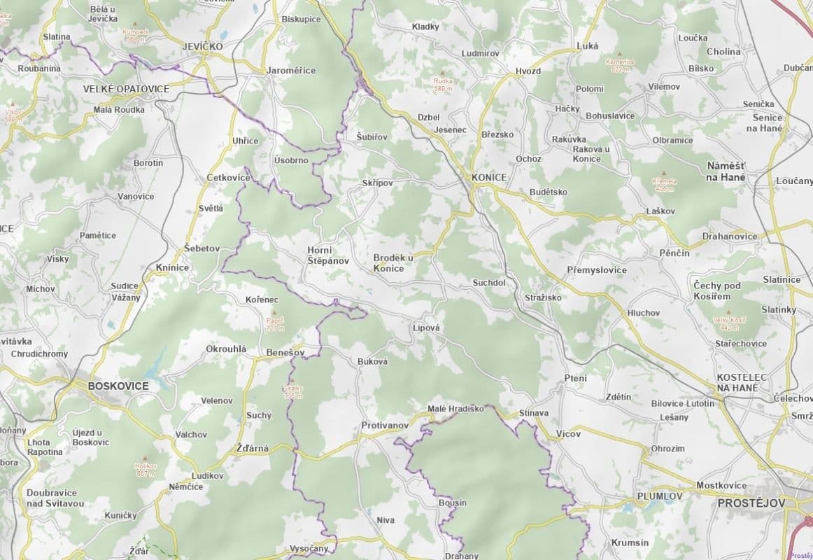 Prodej pozemku 2.777 m², Brodek u Konice, Olomoucký kraj Prodej pozemku 2.777 m², Brodek u Konice, Olomoucký kraj