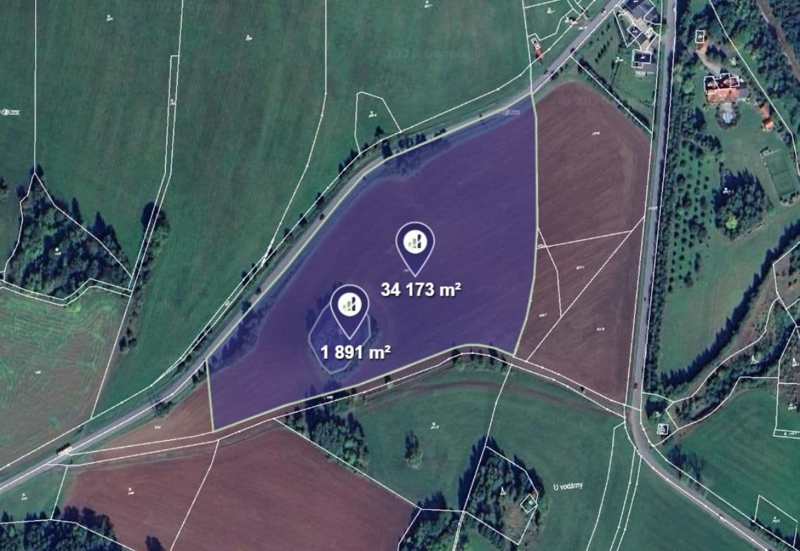 Prodej pozemku 36.064 m², Vidochov, Královéhradecký kraj Prodej pozemku 36.064 m², Vidochov, Královéhradecký kraj