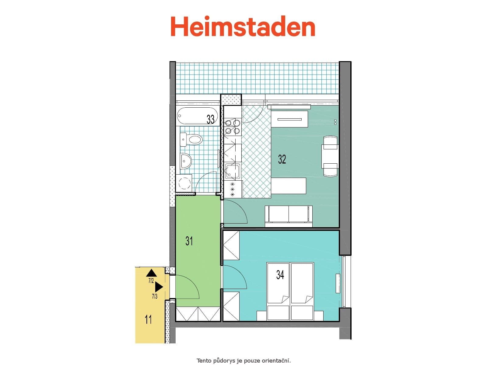 Pronájem bytu 2+kk 41 m², Dr. Glazera, Horní Suchá, Moravskoslezský kraj Pronájem bytu 2+kk 41 m², Dr. Glazera, Horní Suchá, Moravskoslezský kraj